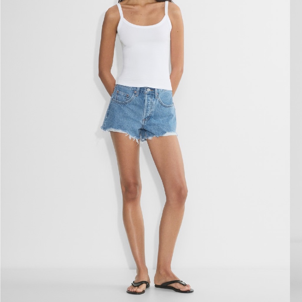 Denim forum short jean shorts